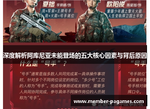 深度解析阿库尼亚未能登场的五大核心因素与背后原因