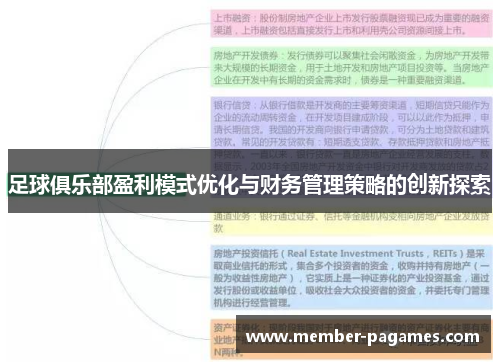 足球俱乐部盈利模式优化与财务管理策略的创新探索